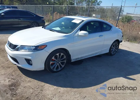 2014 Honda Accord Ex-L V-6 from USA, damaged, VIN 1HGCT2B86EA007816